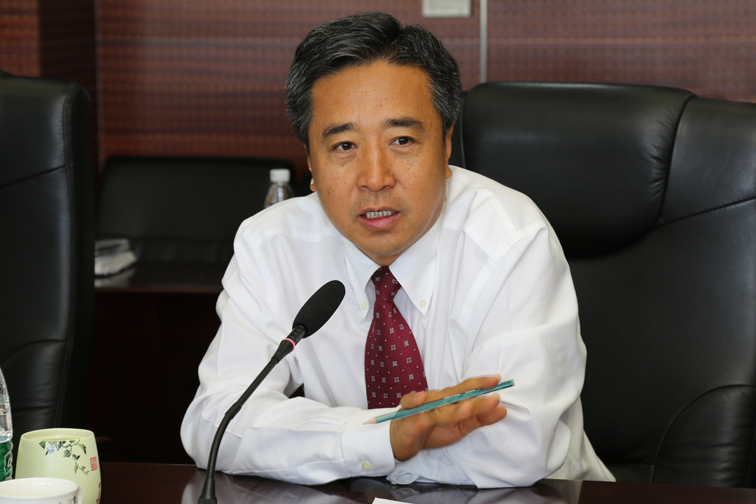 图为北京律协高子程会长致辞